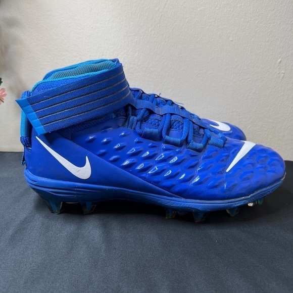 Nike Force Savage Pro 2 Blue White Football Cleats AH4000-400 Men Size 9 ? main image 14